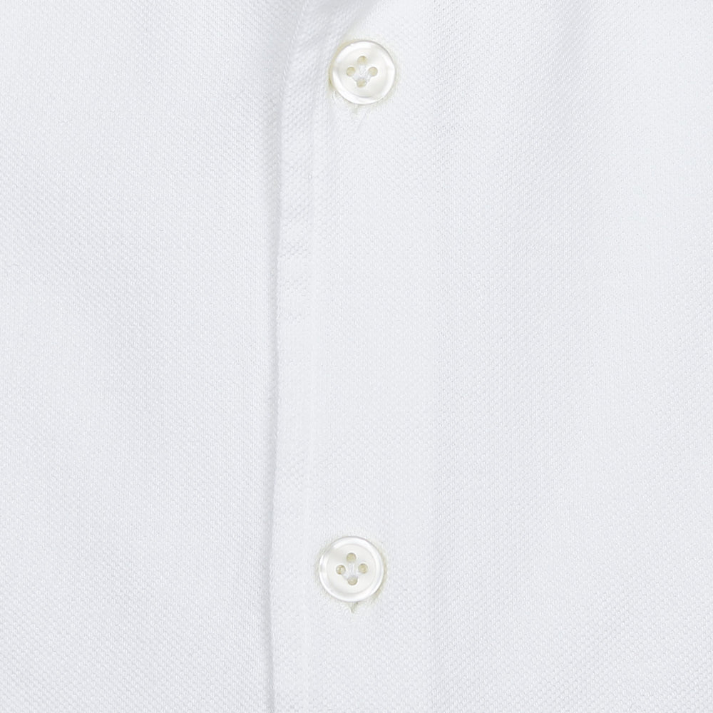 White Cotton Jersey Shirt