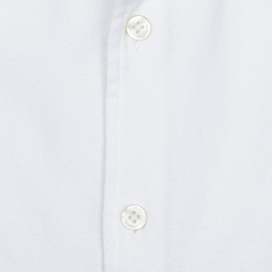 White Cotton Jersey Shirt