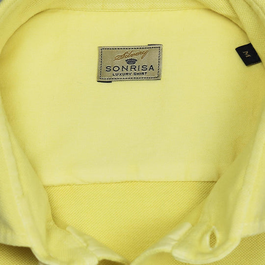 Yellow Cotton Jersey Shirt