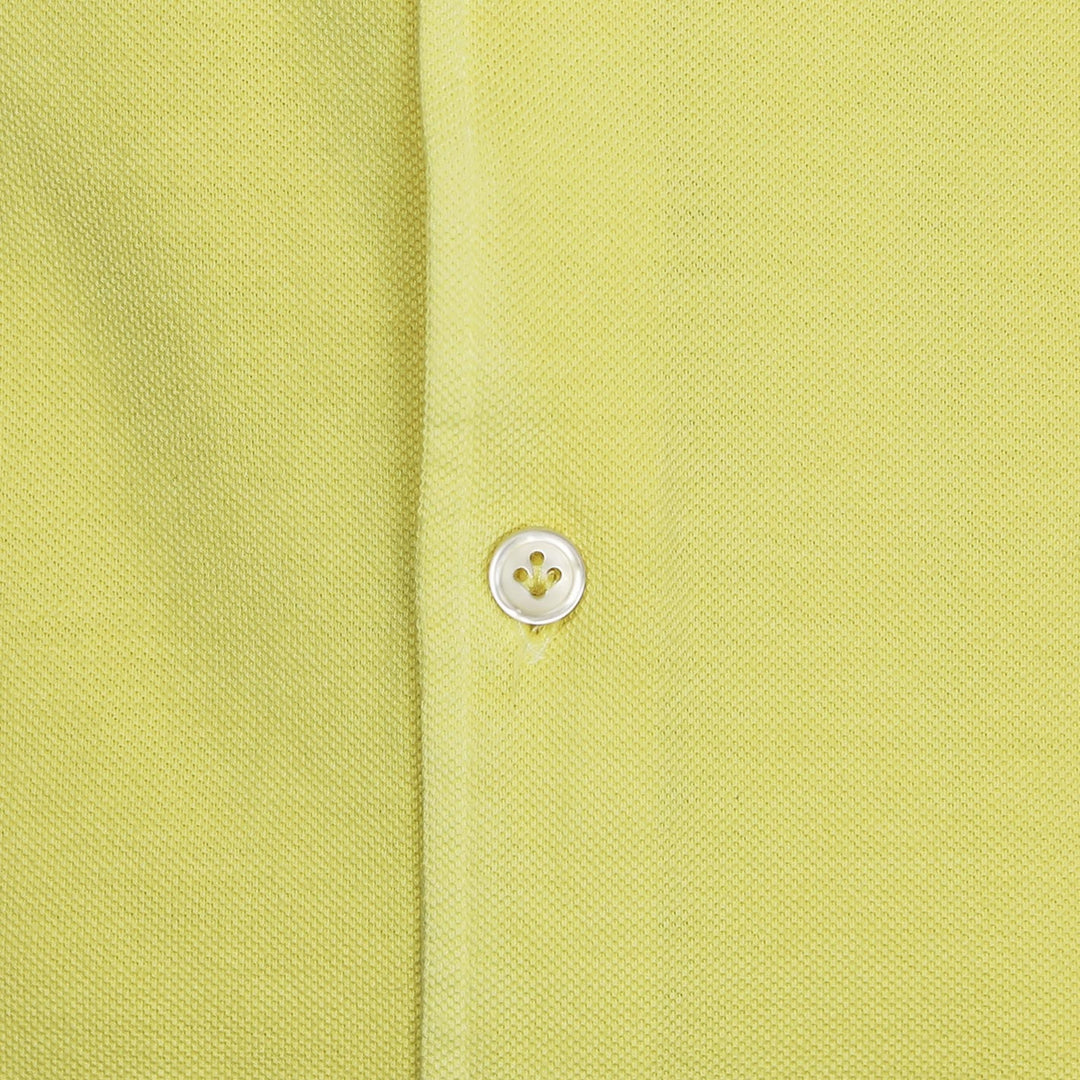 Yellow Cotton Jersey Shirt