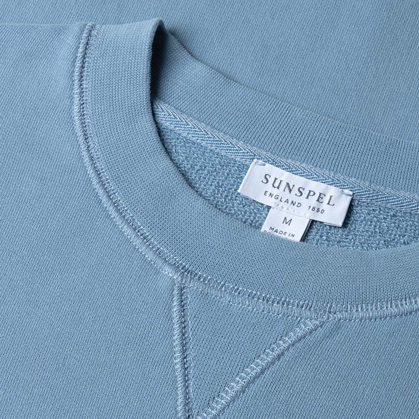 Como Blue Loopback Sweatshirt – Lund & Lund