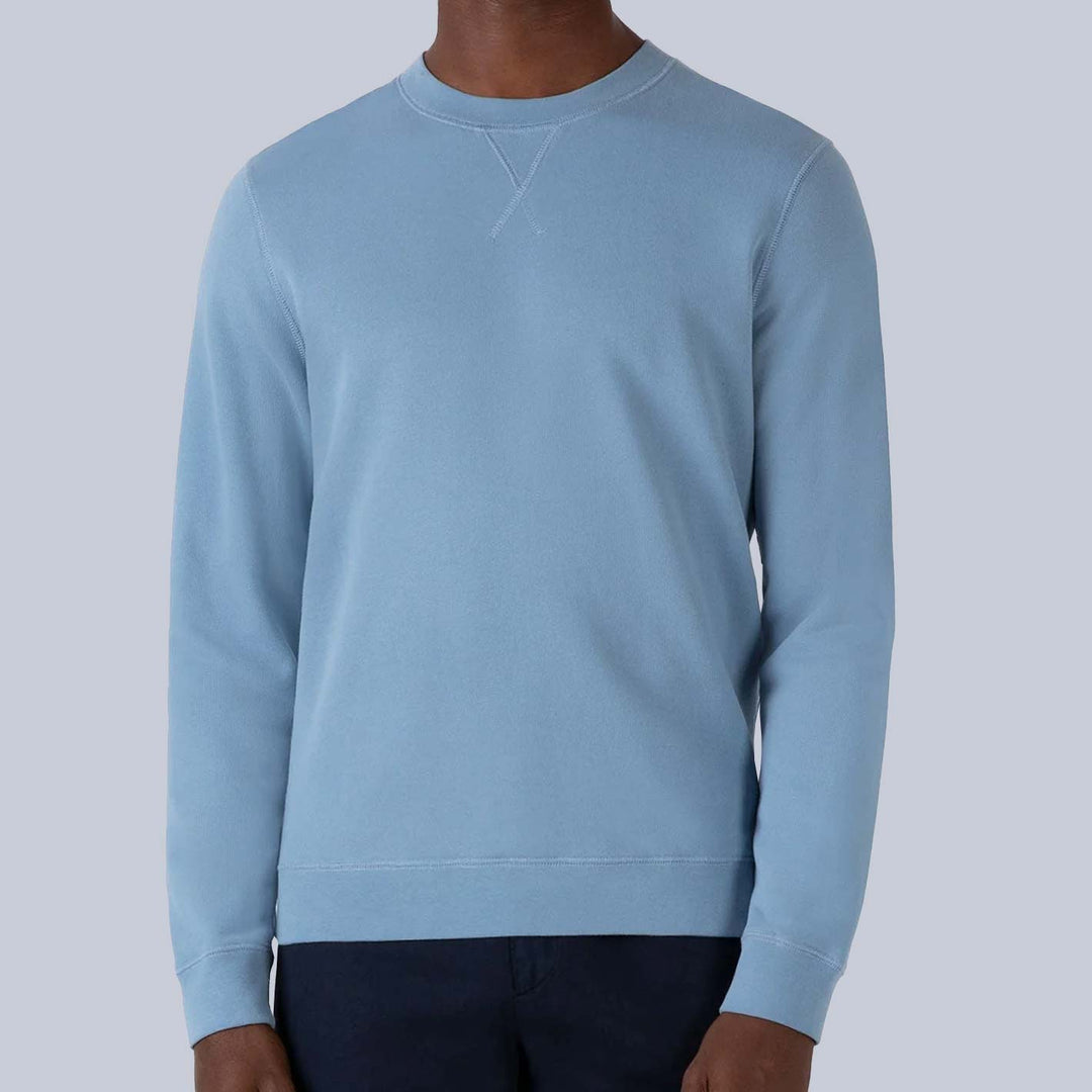 Como Blue Loopback Sweatshirt