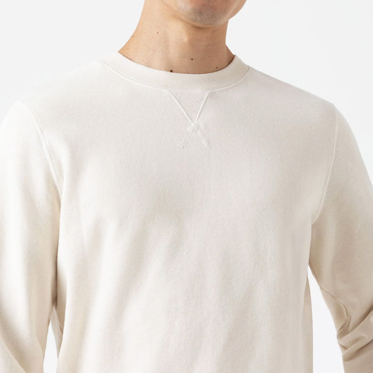 Ecru Loopback Sweatshirt