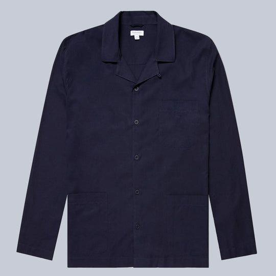 Navy Pyjama Shirt
