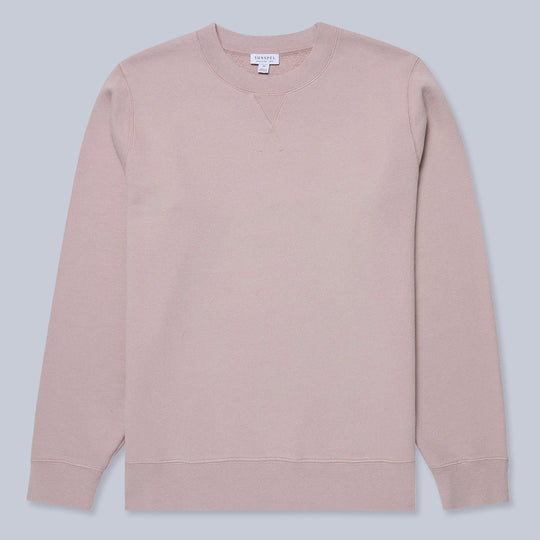 Pale Pink Loopback Sweatshirt