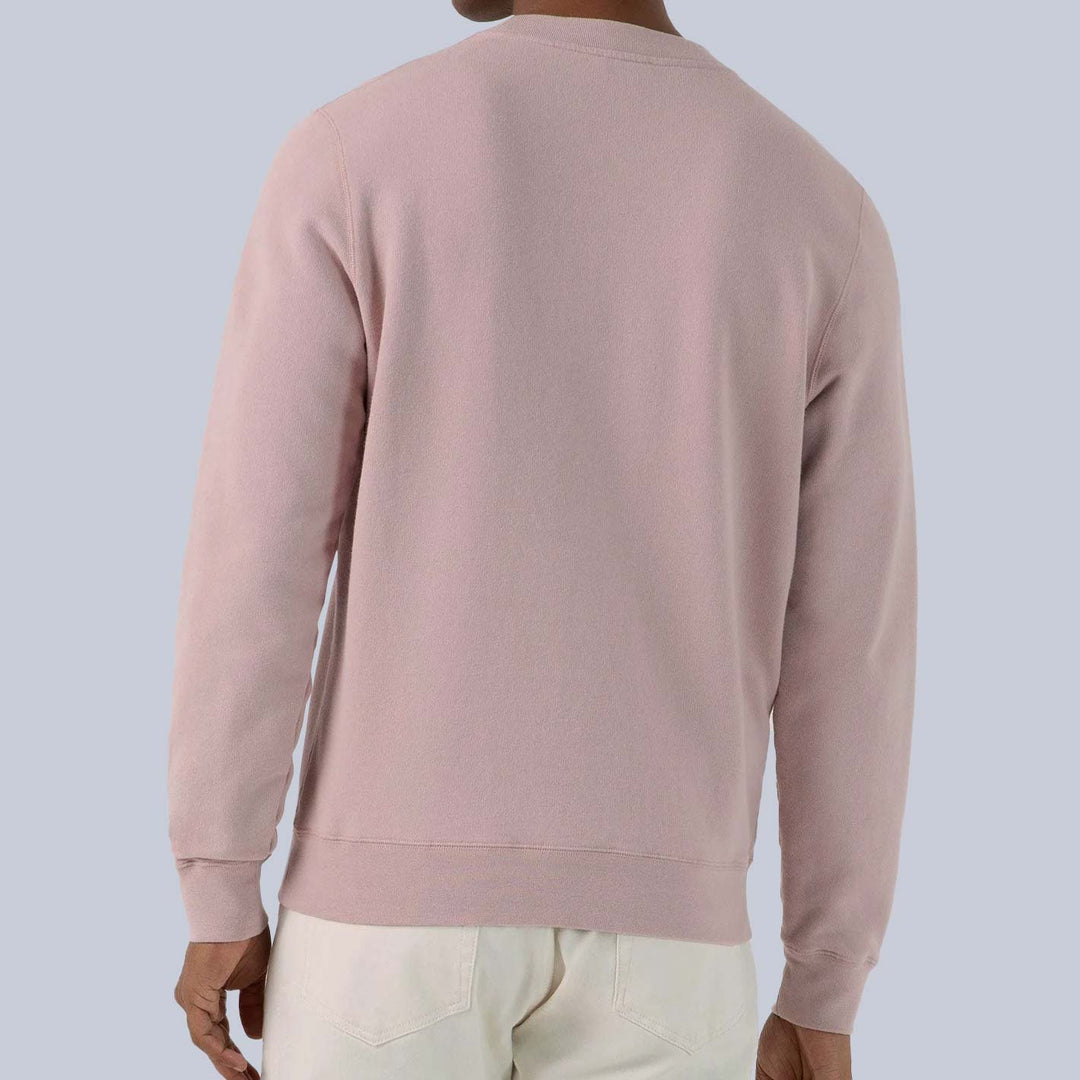 Pale Pink Loopback Sweatshirt