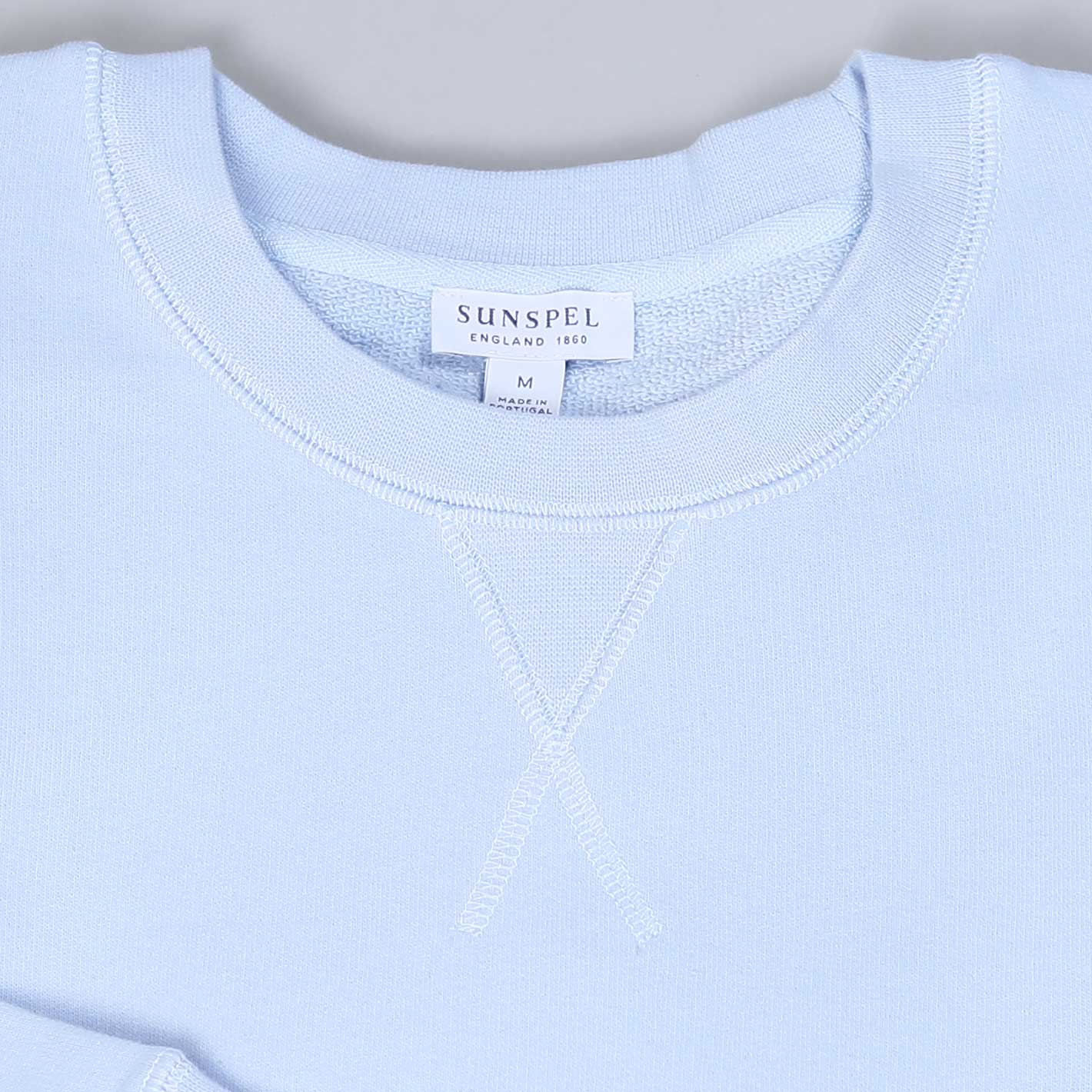 Pastel Blue Loopback Sweatshirt – Lund & Lund