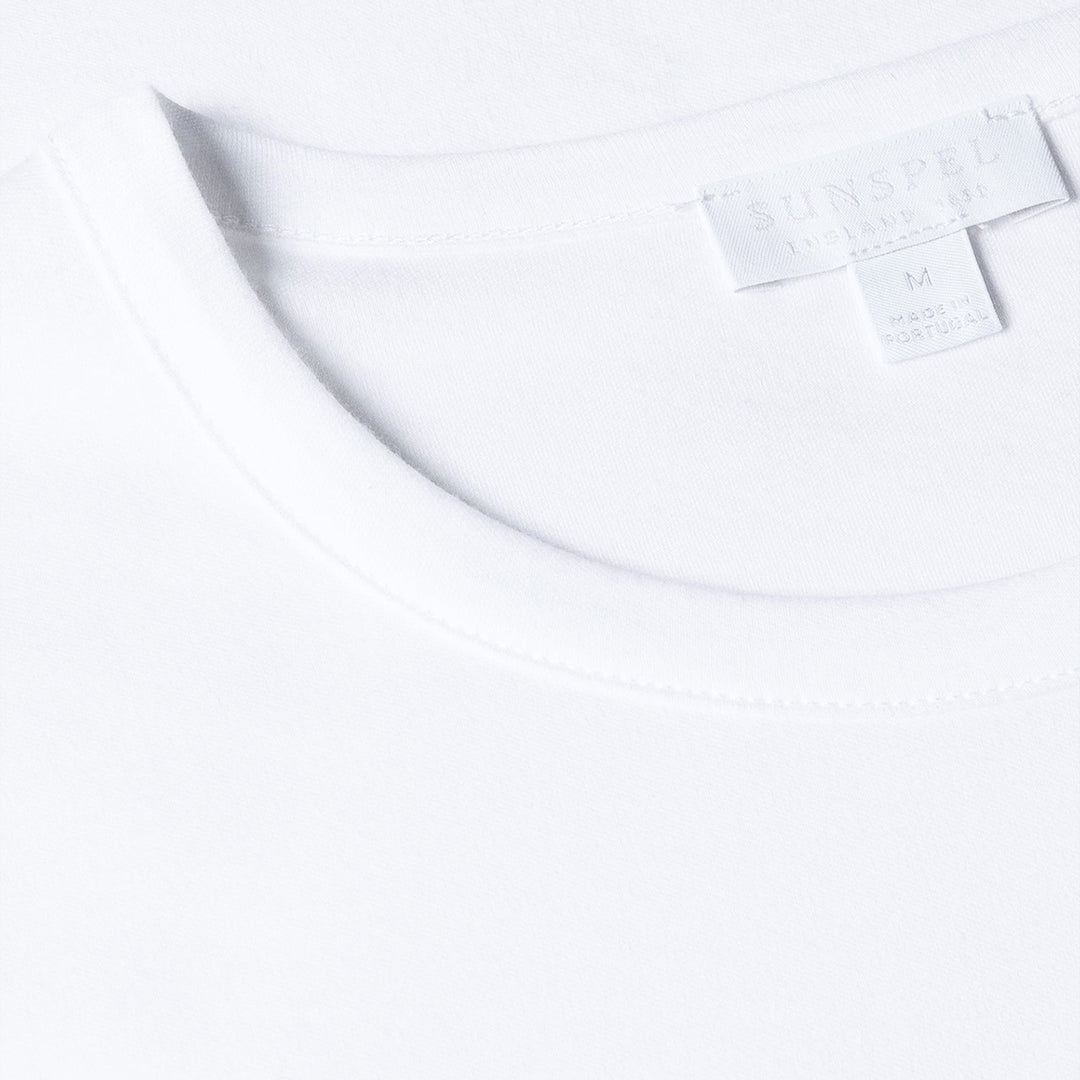 White Luxury Sea Island Cotton T-shirt