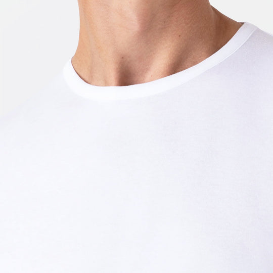 White Luxury Sea Island Cotton T-shirt