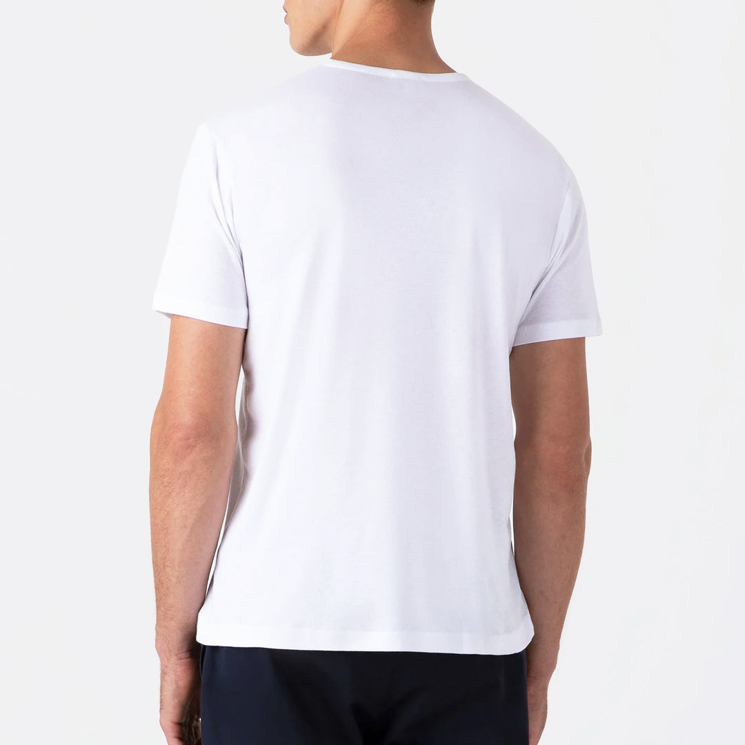 White Luxury Sea Island Cotton T-shirt