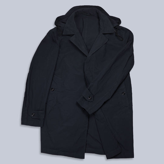 Navy Mid Layer Hooded jacket