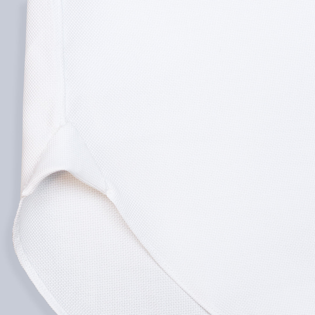 White Oxford Cloth Button Down Shirt