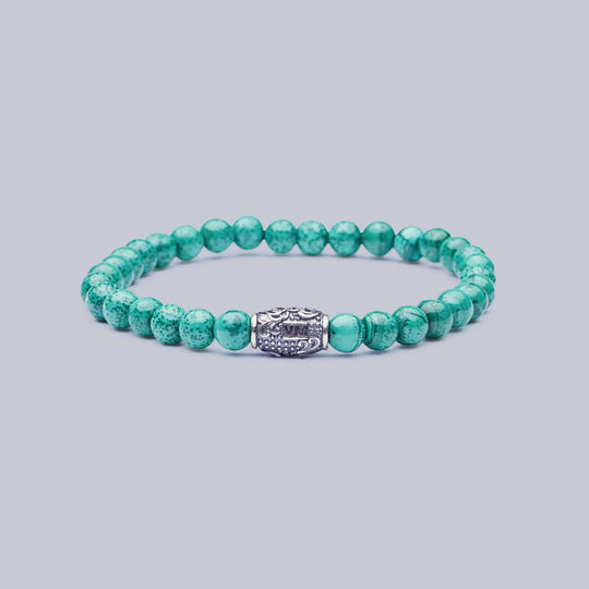 Spring Forest Natural 6mm Gemstone Bracelet