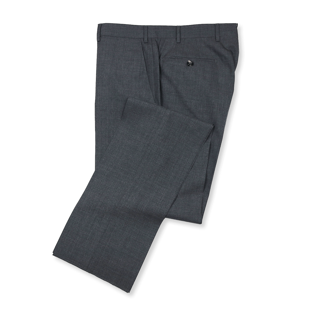 Charcoal Wool Trousers