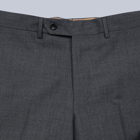 Charcoal Wool Trousers