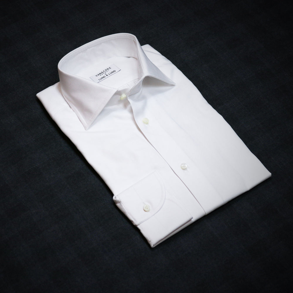 White Cutaway Oxford Shirt