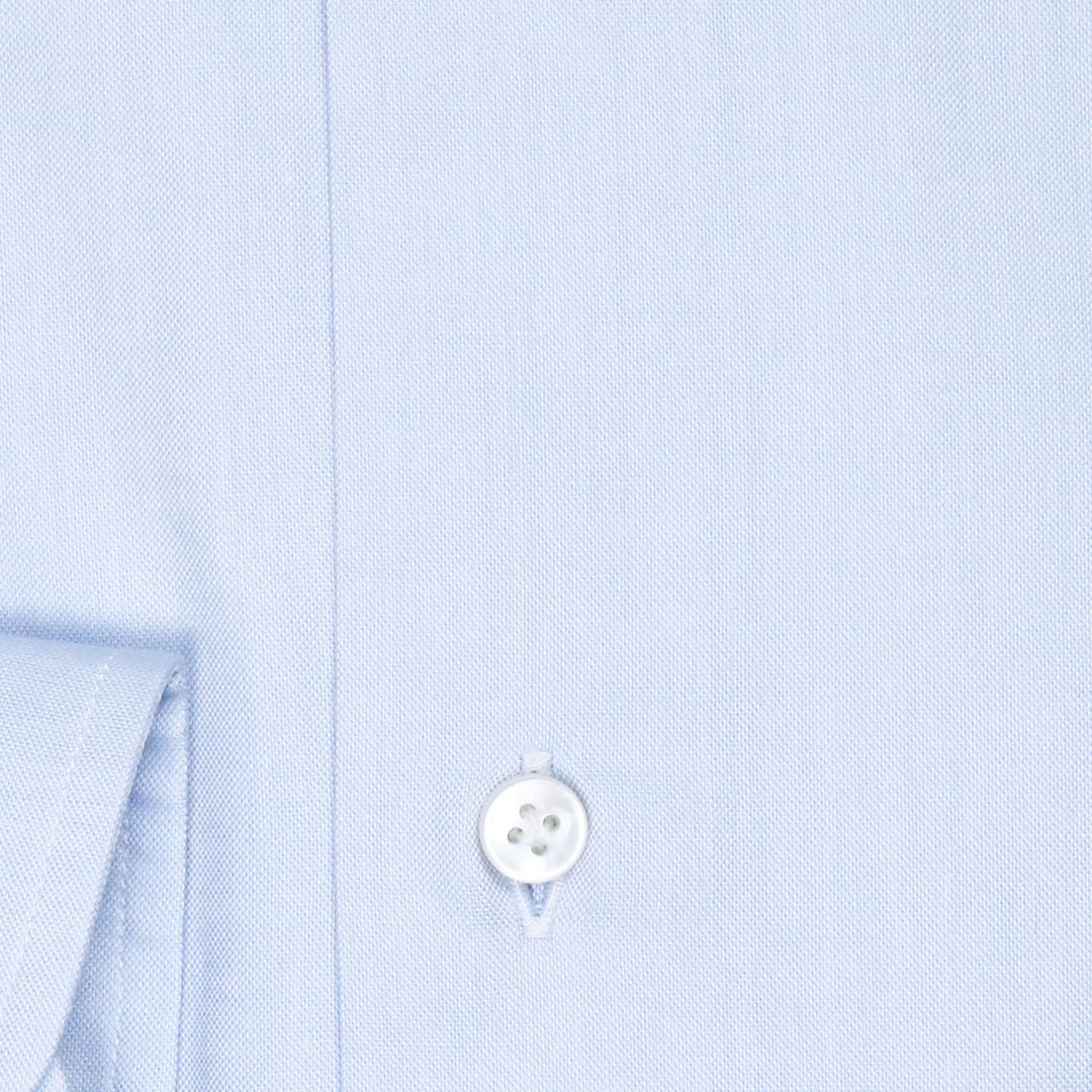 Light Blue Slim Fit Cutaway Shirt