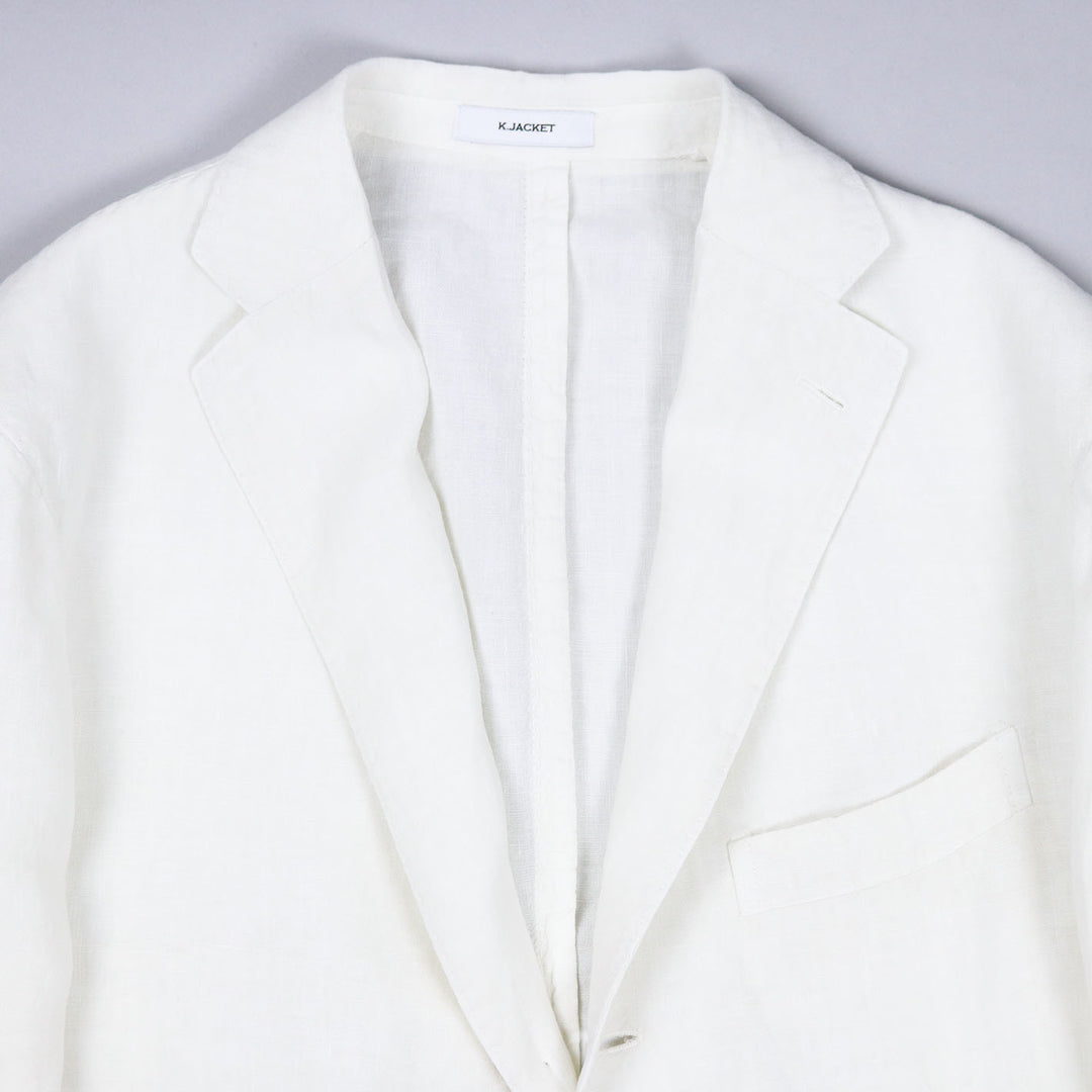 Off-white Linen Suit