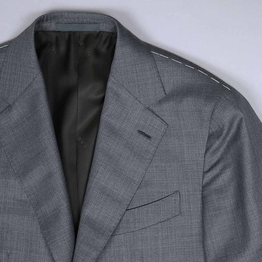 Grey Superfine Wool Suit