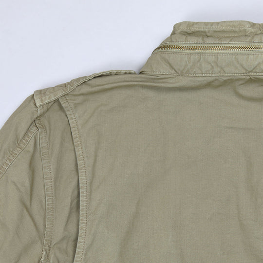 Khaki Cotton Canvas Field Jacket