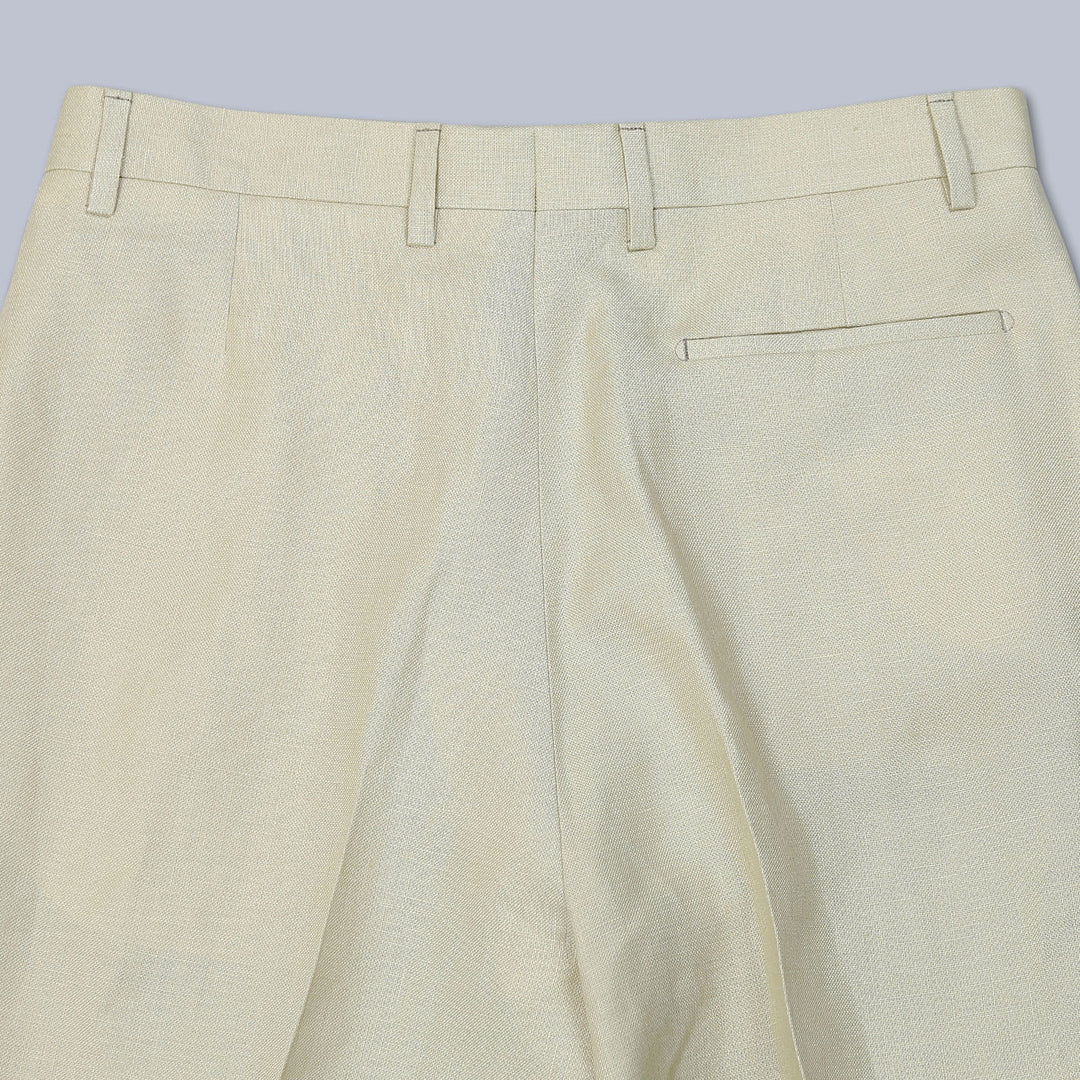 Wheat Linen Modello E Trousers