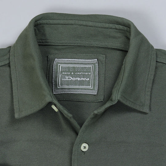 Green Washed Jersey Cotton Shirt