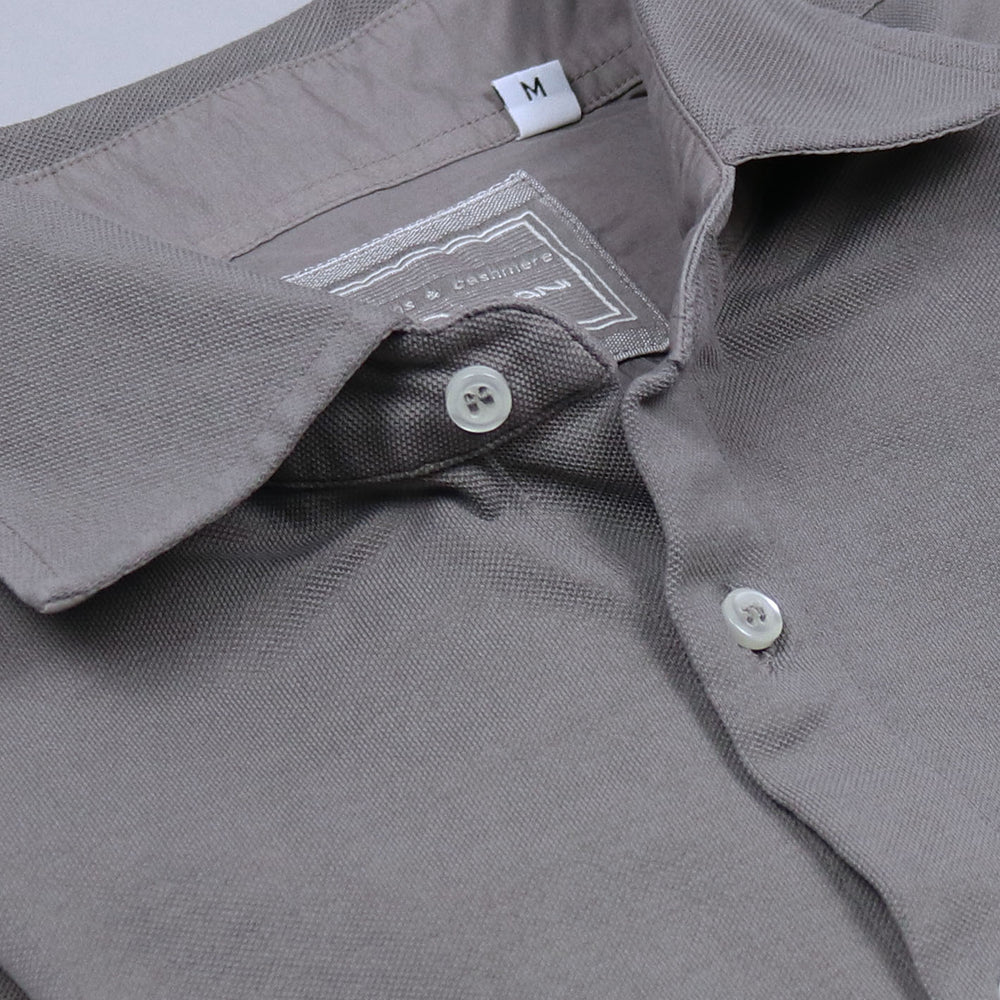 Grey Cotton Jersey Shirt