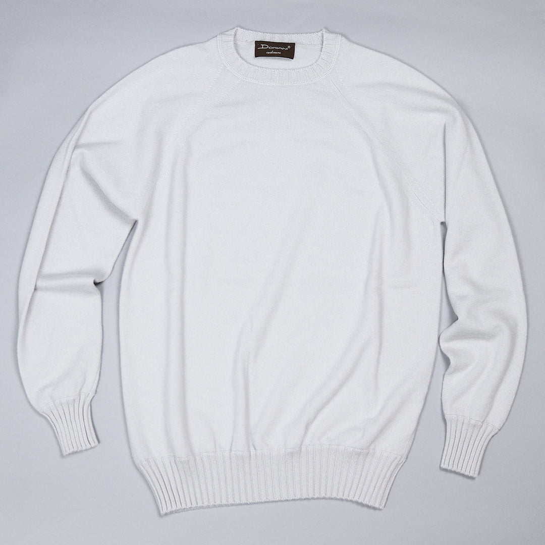Oatmeal Raglan Cashmere Sweater