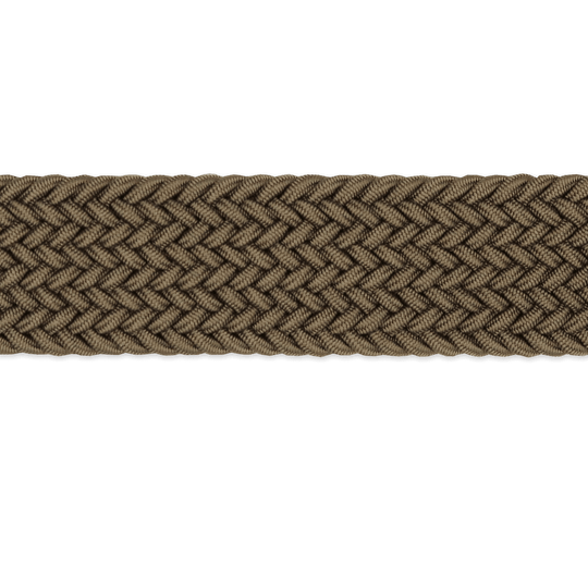 Nougat Textile Woven Belt