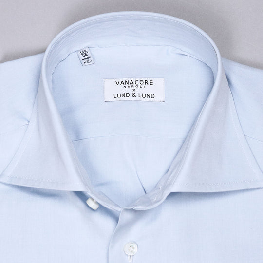 Light Blue Semi-cutaway Shirt
