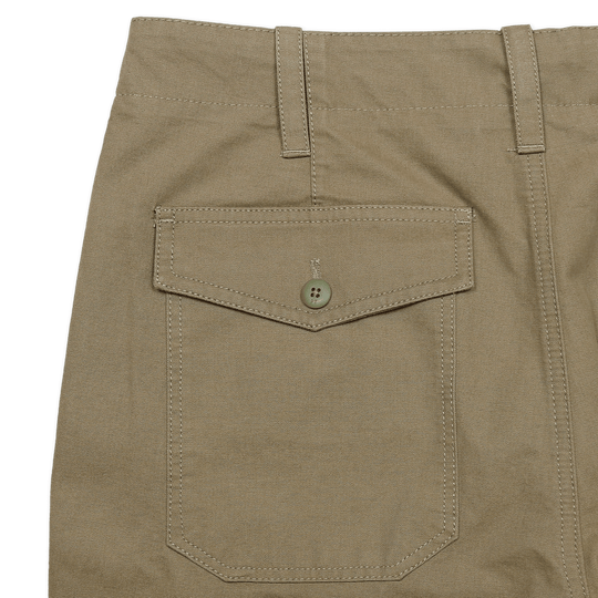 Light Brown Workwear Cotton Trousers