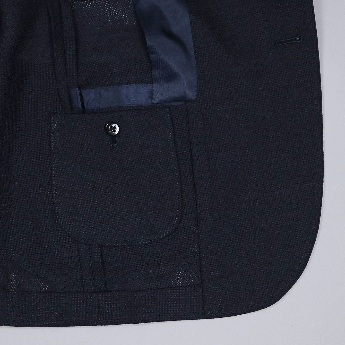 Navy Wool Summer Balloon Blazer – Lund & Lund