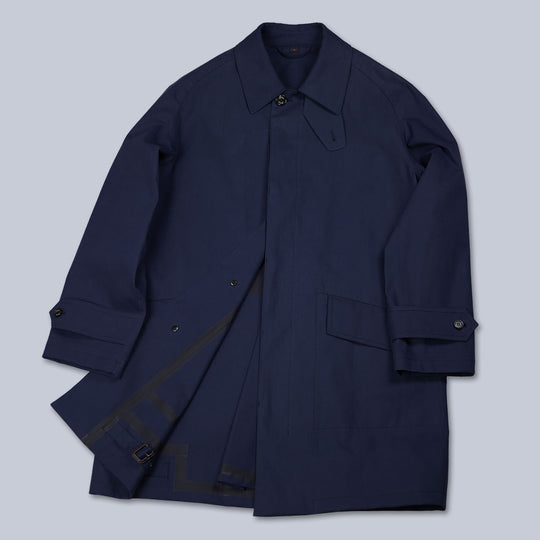 Blue Short Rain Coat
