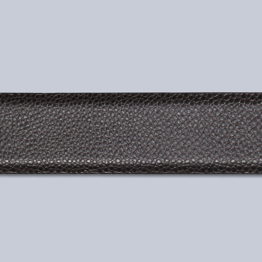 Dark Brown Grain 30mm Leather Belt