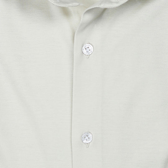 Light Beige Giza Cotton Jersey Shirt