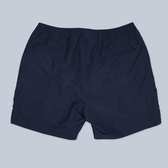 Navy Recycled Seaqual Drawstring Swim Shorts